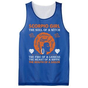 Scorpio Birth Day Gift October November Meaningful Gift Mesh Reversible Basketball Jersey Tank