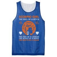 Scorpio Birth Day Gift October November Meaningful Gift Mesh Reversible Basketball Jersey Tank