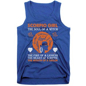 Scorpio Birth Day Gift October November Meaningful Gift Tank Top