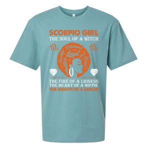 Scorpio Birth Day Gift October November Meaningful Gift Sueded Cloud Jersey T-Shirt