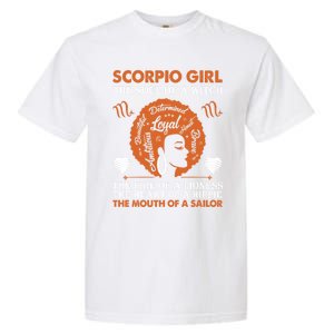 Scorpio Birth Day Gift October November Meaningful Gift Garment-Dyed Heavyweight T-Shirt