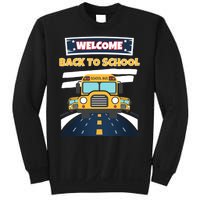 School Bus Driver Teachers Students Welcome Back To School Sweatshirt