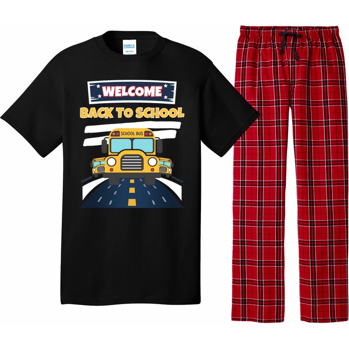 School Bus Driver Teachers Students Welcome Back To School Pajama Set