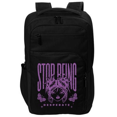 Stop Being Desperate Sassy Doll Impact Tech Backpack