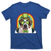 St Bernard Dog Leprechaun Funny St Patricks Day Gift T-Shirt