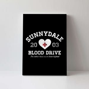 Sunnydale Blood Drive Canvas