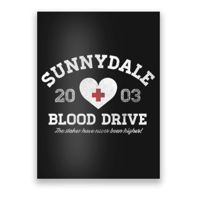 Sunnydale Blood Drive Poster