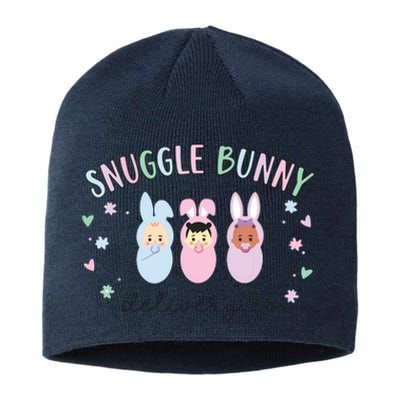 Snuggle Bunny Delivery Co Mother Baby Nurse Easter Ld Nurse Sustainable Beanie