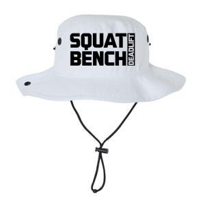 Squat Bench Deadlift Gym Weightlifting Workout Fitness Cute Gift Legacy Cool Fit Booney Bucket Hat