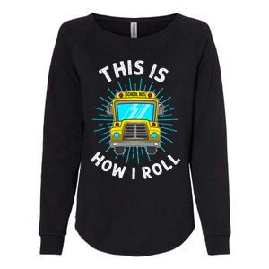 School Bus Driver Womens California Wash Sweatshirt