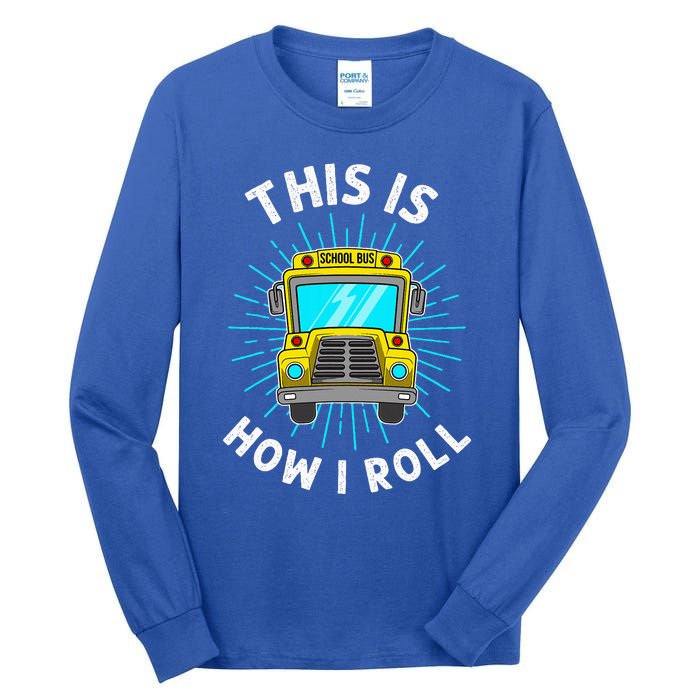 School Bus Driver Tall Long Sleeve T-Shirt