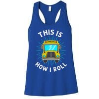 School Bus Driver Women's Racerback Tank