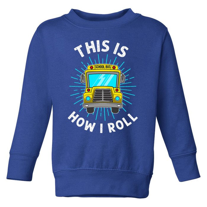 School Bus Driver Toddler Sweatshirt