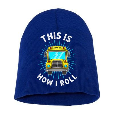 School Bus Driver Short Acrylic Beanie