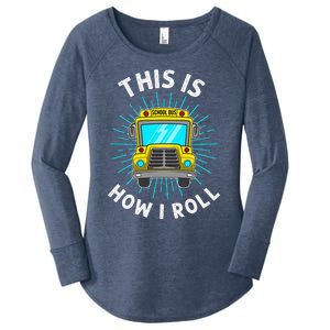 School Bus Driver Women's Perfect Tri Tunic Long Sleeve Shirt