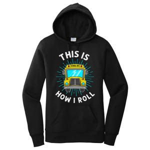 School Bus Driver Art For Women School Bus Driver Women's Pullover Hoodie