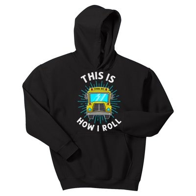 School Bus Driver Art For Women School Bus Driver Kids Hoodie