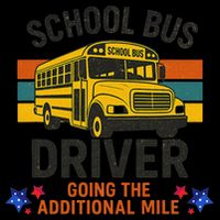 School Bus Driver - Going The Additional Mile Retro Vintage Mug