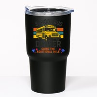 School Bus Driver - Going The Additional Mile Retro Vintage Tumbler