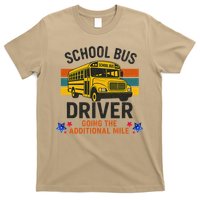 School Bus Driver - Going The Additional Mile Retro Vintage T-Shirt