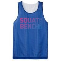 Squat Bench Deadlift Gym Weightlifting Workout Fitness Cute Gift Mesh Reversible Basketball Jersey Tank