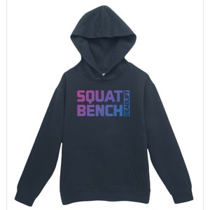 Squat Bench Deadlift Gym Weightlifting Workout Fitness Cute Gift Urban Pullover Hoodie