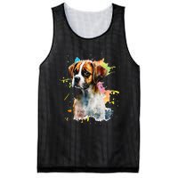 Splatter Boxer Dog Dog Puppy Veterinarian Animal Breeder Mesh Reversible Basketball Jersey Tank