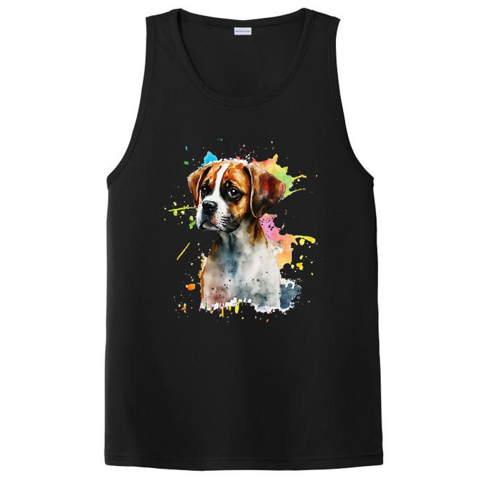 Splatter Boxer Dog Dog Puppy Veterinarian Animal Breeder PosiCharge Competitor Tank