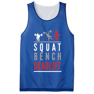 Squat Bench Deadlift Gift Gym Workout Gift Mesh Reversible Basketball Jersey Tank