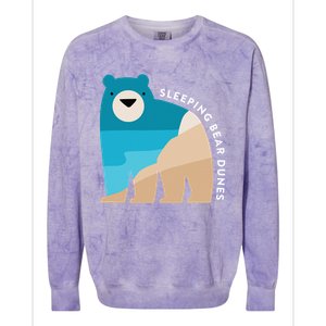 Sleeping Bear Dunes Michigan National Park Souvenir Gift Colorblast Crewneck Sweatshirt