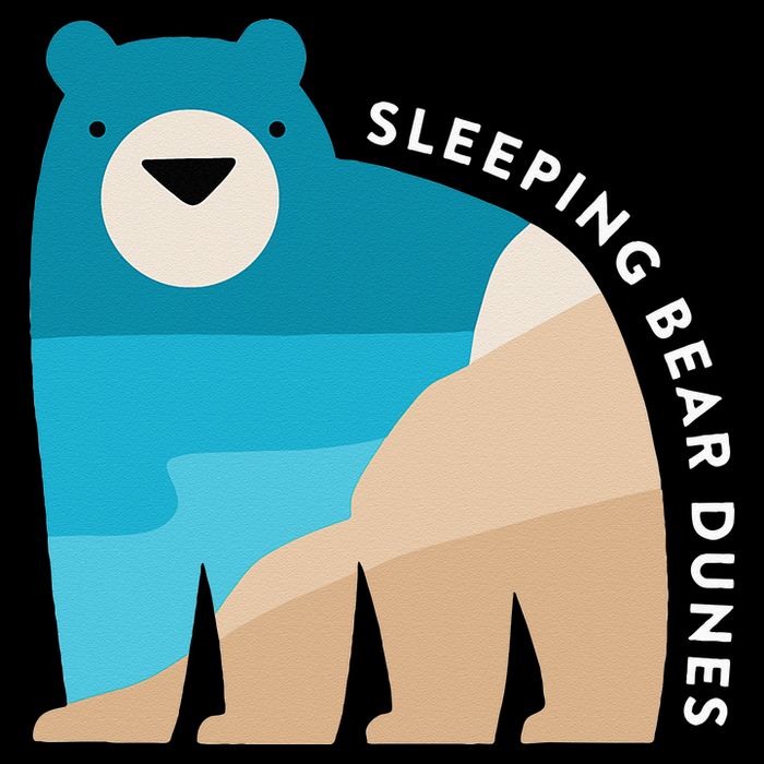 Sleeping Bear Dunes Michigan National Park Souvenir Gift Doggie Tank