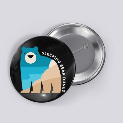 Sleeping Bear Dunes Michigan National Park Souvenir Gift Button