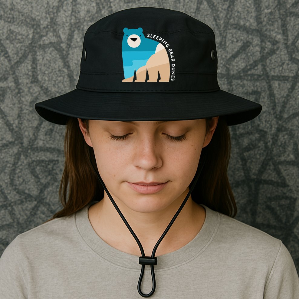 Sleeping Bear Dunes Michigan National Park Souvenir Gift Bucket Hat
