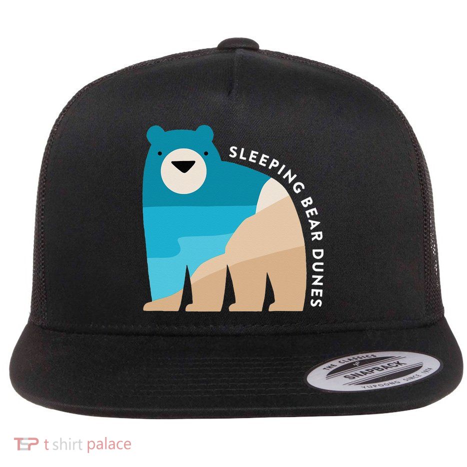 Sleeping Bear Dunes Michigan National Park Souvenir Gift Flatbill Hat