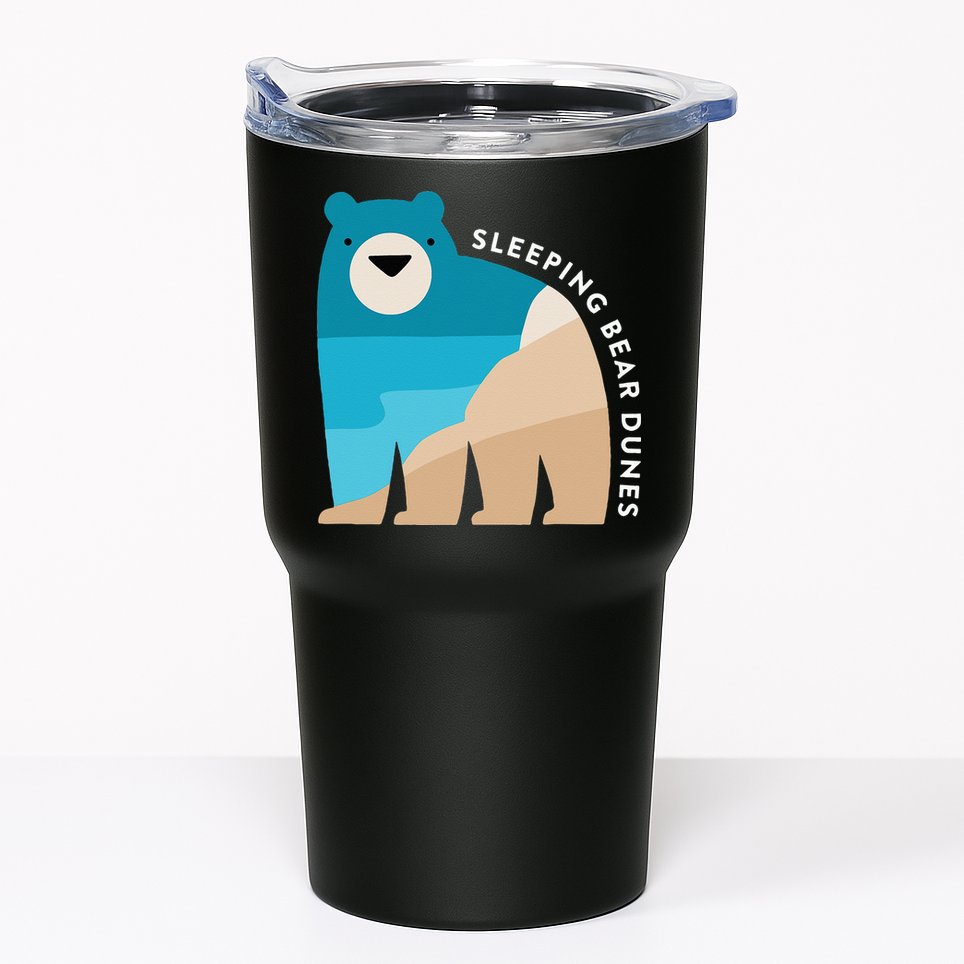 Sleeping Bear Dunes Michigan National Park Souvenir Gift Tumbler