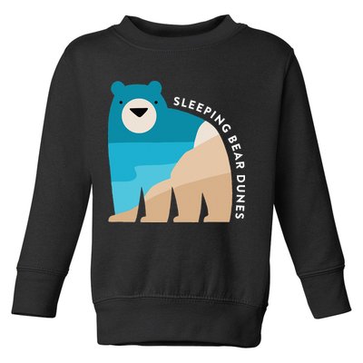 Sleeping Bear Dunes Michigan National Park Souvenir Gift Toddler Sweatshirt
