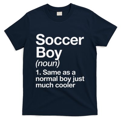 Soccer Boy Definition Funny Sports T-Shirt