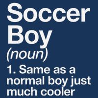 Soccer Boy Definition Funny Sports 16 in Basic Backpack
