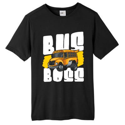 School Bus Driver Tall Fusion ChromaSoft Performance T-Shirt