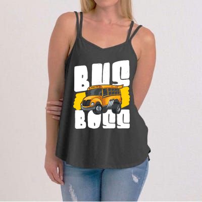 School Bus Driver Women's Strappy Tank