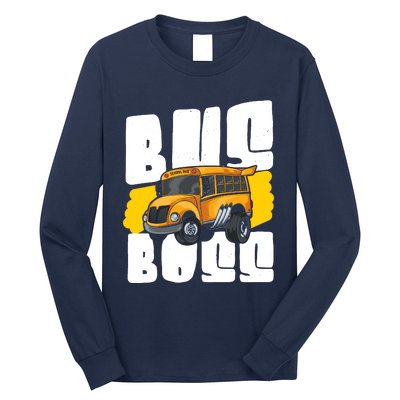 School Bus Driver Long Sleeve Shirt