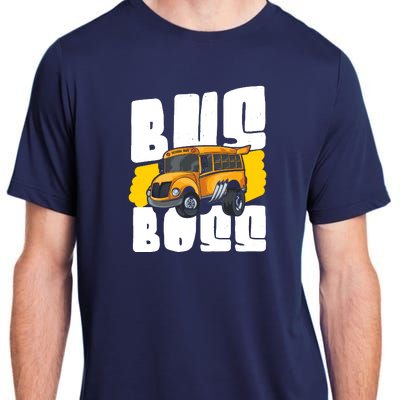 School Bus Driver Adult ChromaSoft Performance T-Shirt