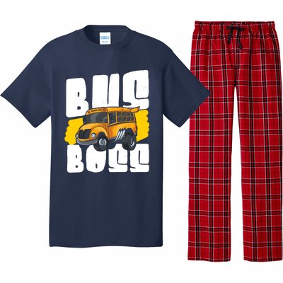 School Bus Driver Pajama Set