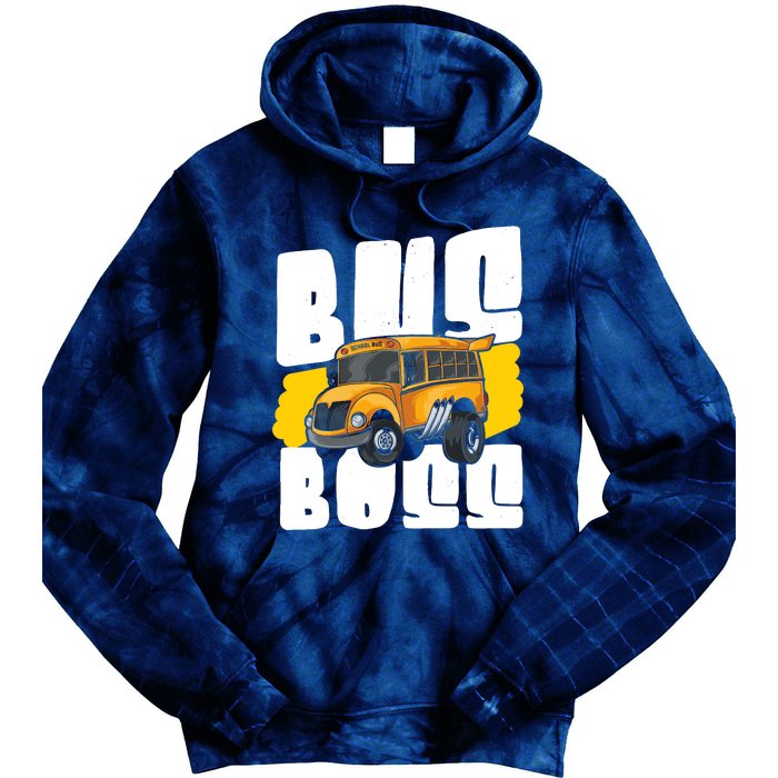 School Bus Driver Tie Dye Hoodie