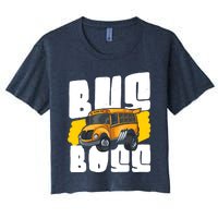 School Bus Driver Women's Crop Top Tee