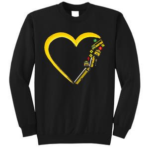 School Bus Driver Heart Sweatshirt