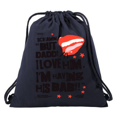 Scream But Daddy I Love Him Ttpd Album Drawstring Bag