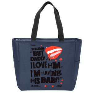 Scream But Daddy I Love Him Ttpd Album Zip Tote Bag