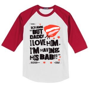 Scream But Daddy I Love Him Ttpd Album Kids Colorblock Raglan Jersey