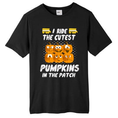 School Bus Driver I Drive The Cutest Pumpkins In Patch Cool Gift Tall Fusion ChromaSoft Performance T-Shirt